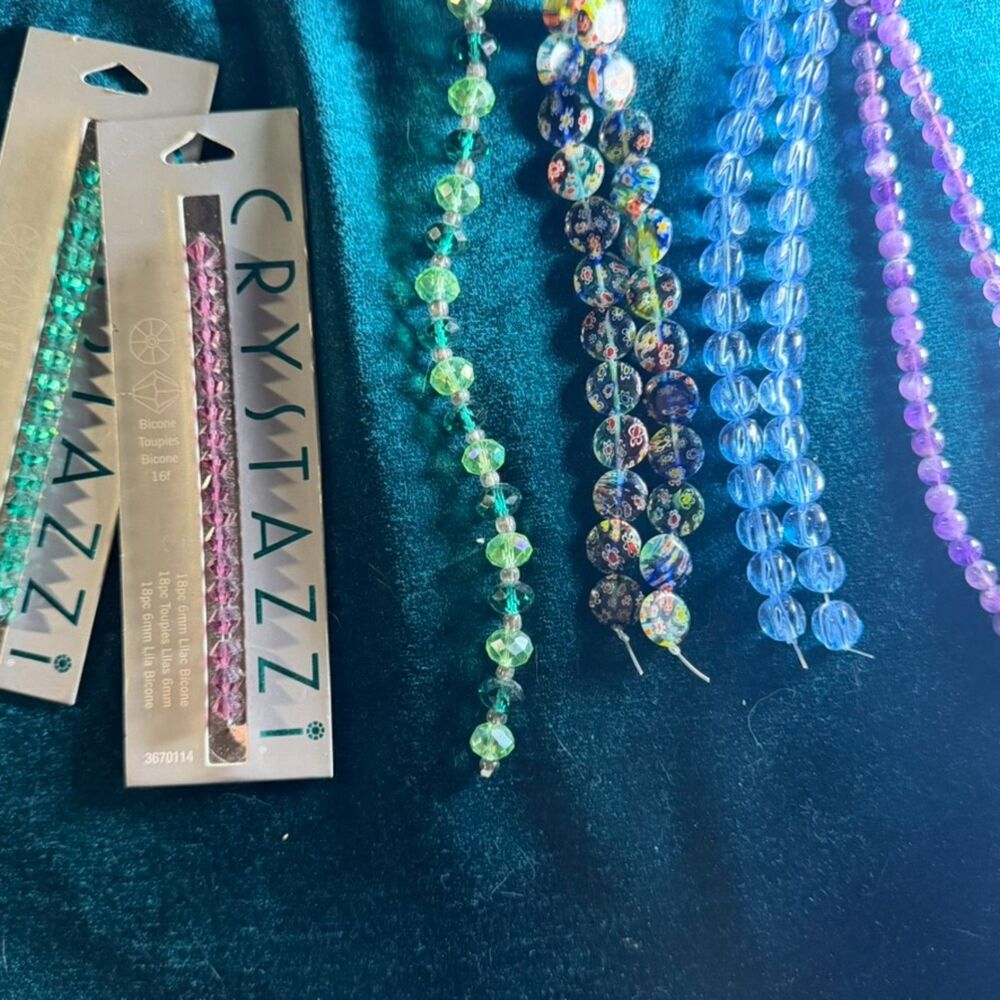 Curated 6 Piece Collective Set | Multicolor Glass Beads (Assortment of 6)
